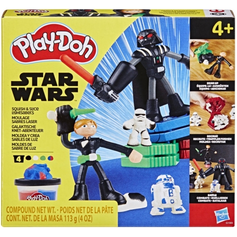 Play-Doh Star Wars Pletten en Hakken Lightsabers