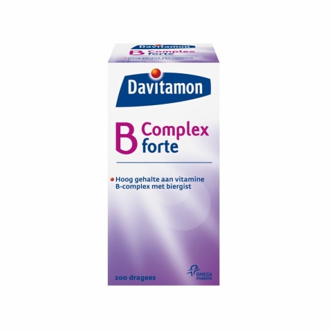 Gratis Verzending: 4x Davitamon B Complex Forte 200 stuks