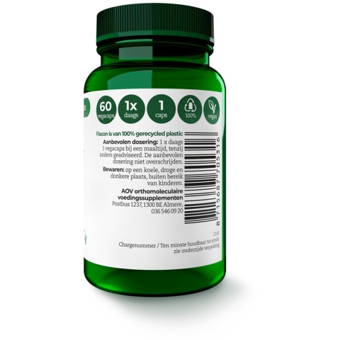 Gratis Verzending: 2x AOV 531 Zink Citraat (15 mg) 60 vegacapsules