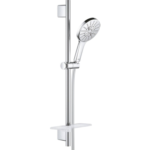 GROHE Rainshower SmartActive 130 - Glijstangset 60 cm - met zeepschaal - chroom