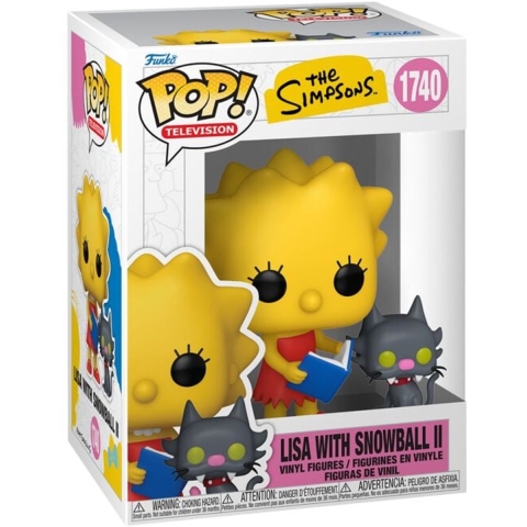 The Simpsons Funko Pop Vinyl Figure: Lisa with Snowball