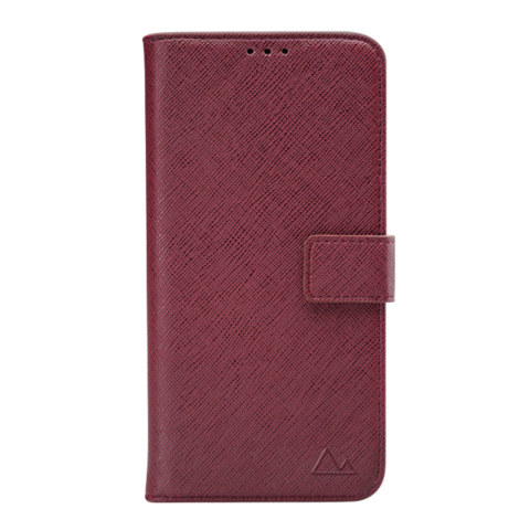 Mystyle Flex Wallet Telefoonhoesje Voor Apple Iphone 16 Pro Bordeaux