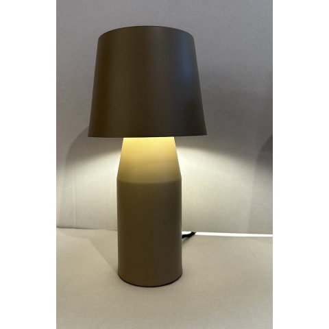 ETH Aron - Tafellamp - Ø 11 X 26,9 Cm - Taupe