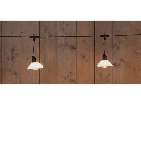 Partylights 10l/5m met kap classic - Annas collection