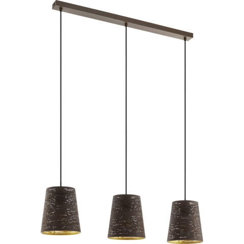 EGLOSegeziaHanglamp-E27-88cm-Mokka