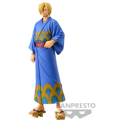 One Piece DXF - The Grandline Series Wanokuni Figure - Sanji Yukata Version