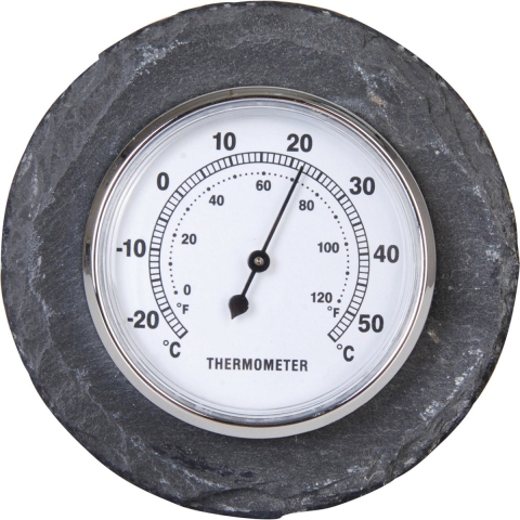 Esschert design thermometer Rond - voor binnen en buiten - 10 cm - Celsius/fahrenheit -