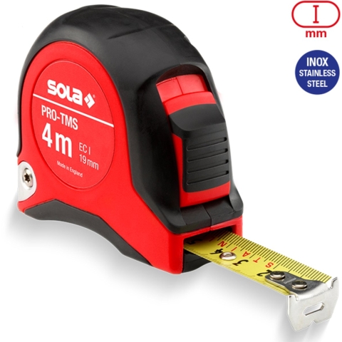 Sola PRO-TMS 4 Rolmaat 4m X 19mm