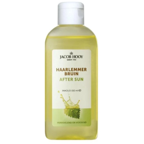 Gratis Verzending: 2x Jacob Hooy Haarlemmerbruin Aftersun Olie 150 ml