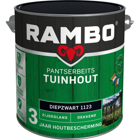 Pantserbeits tuinhout zg dek 1123 2,5l - Rambo