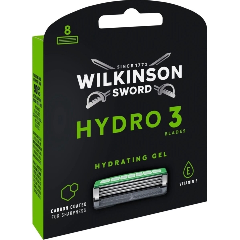 Wilkinson Wilkinson Sword Hydro 3 Scheermesjes - 16 stuks Voordeelverpakking / Jaarverpakking