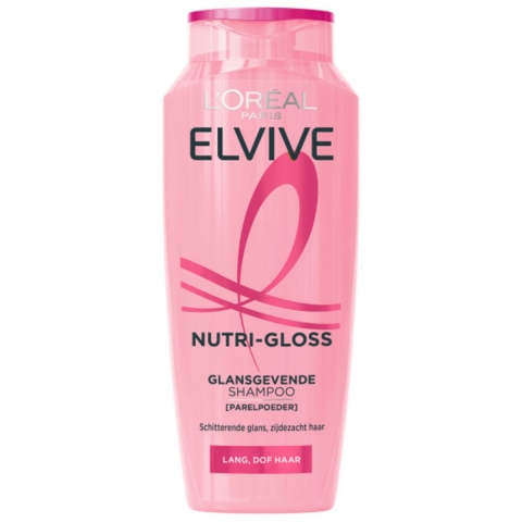 3x L'Oréal Elvive Nutri Gloss Shampoo 250 ml