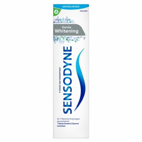 3x Sensodyne Tandpasta Gentle Whitening 75 ml