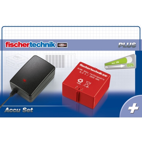 fischertechnik 34969 PLUS Accu Set Elektronica Accu-set Vanaf 7 jaar
