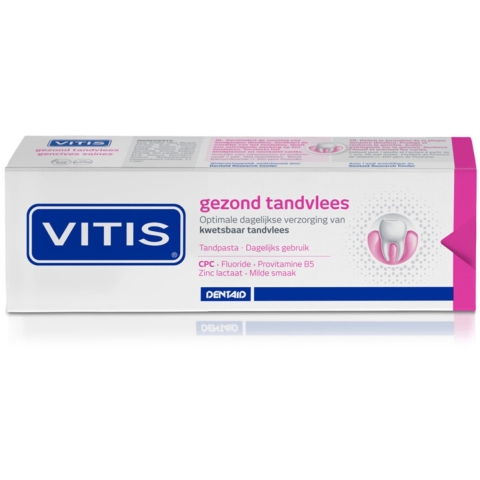 6x Vitis Tandpasta Gezond Tandvlees 75 ml
