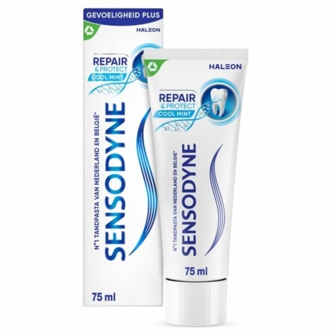6x Sensodyne Tandpasta Repair&Protect Cool Mint 75 ml