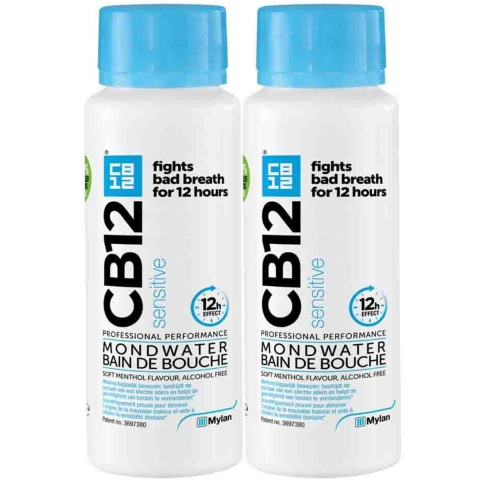 2x CB12 Mondwater Sensitive 250 ml