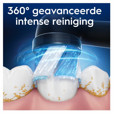 3x Oral-B Opzetborstels iO Ultimate Clean Zwart 6 stuks