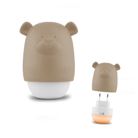 ZAZU Nachtlamp Benny de beer Taupe