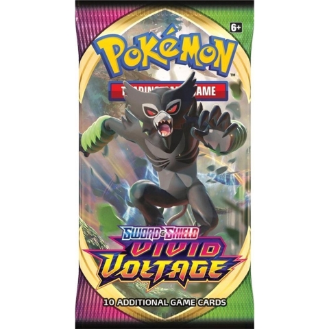 Pokemon TCG Sword & Shield Vivid Voltage Booster Pack
