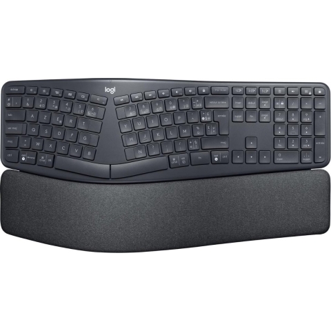 Logitech Ergo K860 - Ergonomisch Toetsenbord - Gesplitst Toetsenframe en Zachte Polssteun - Azerty FR