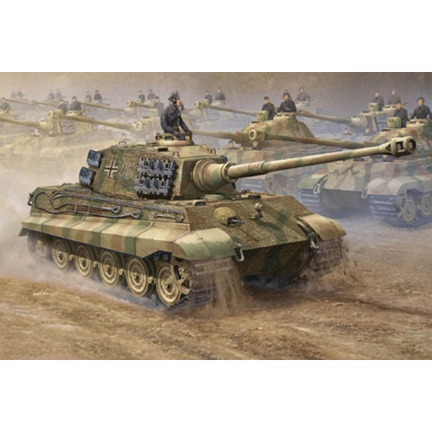 Trumpeter 1/16 German King Tiger 2 in 1