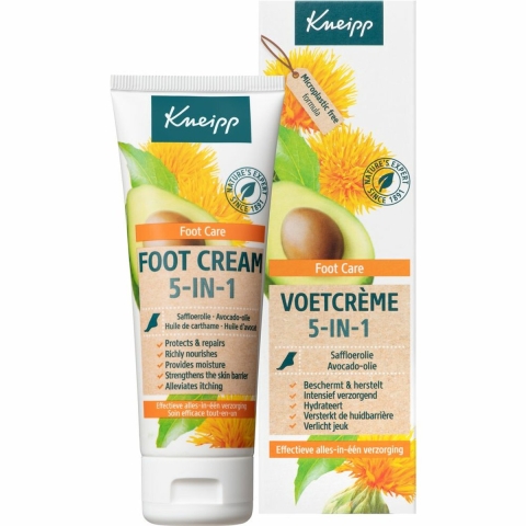3x Kneipp Voetcrème 5-in-1 75 ml