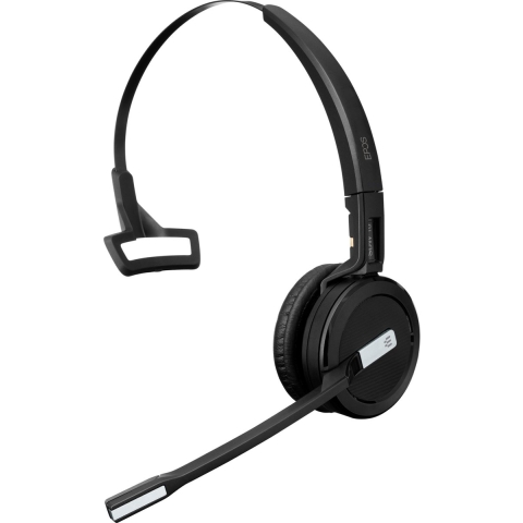 EPOS IMPACT SDW 10 HS On Ear headset Draadloos, DECT Mono Zwart Headset, Mono Telefoon