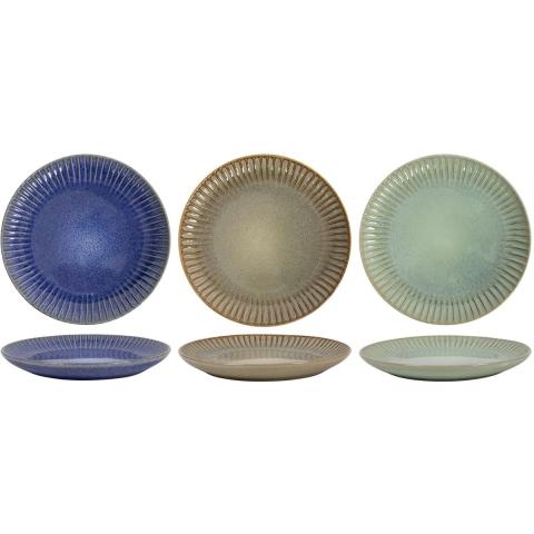 Cookinglife Dinerborden Aqua Maris ø 26 cm - 6 Stuks