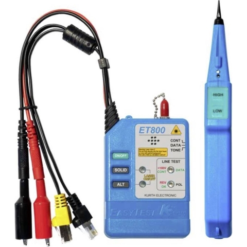 Kurth Electronic KE801 Leidingzoeker Doorgang, Indentificatie, Lijnvolging, Onderbreking
