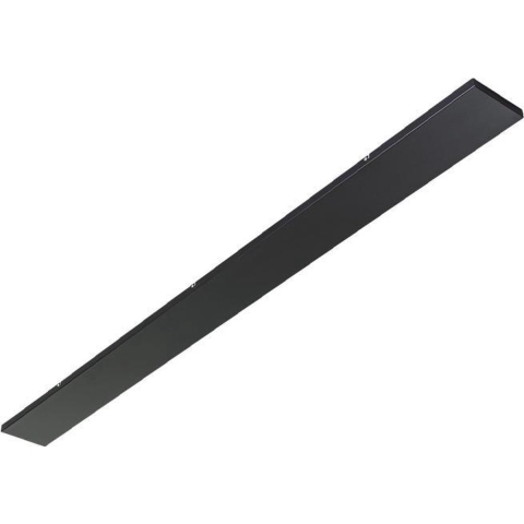 ETH - plafondbalk - 180 x 15 x 2,5 cm - mat zwart
