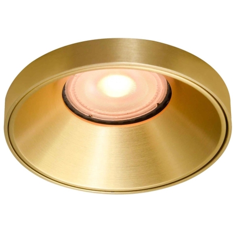 Artdelight Malmo - inbouwspot - Ø 85 mm, Ø 75 mm inbouwmaat - mat goud