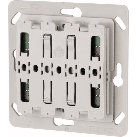 CTAA-02/04 Eaton xComfort 2-kanaals Wandtoets Grijs