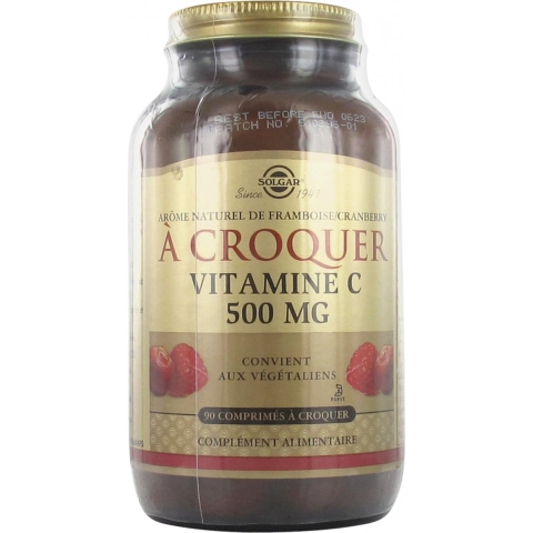 Solgar Vitamine C 500 mg kauwtabletten Tabletten