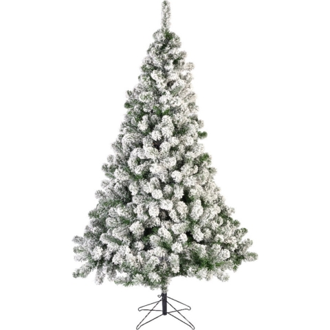 Everlands kunst kerstboom Imperial pine - 180 cm - sneeuw - 525 takken -
