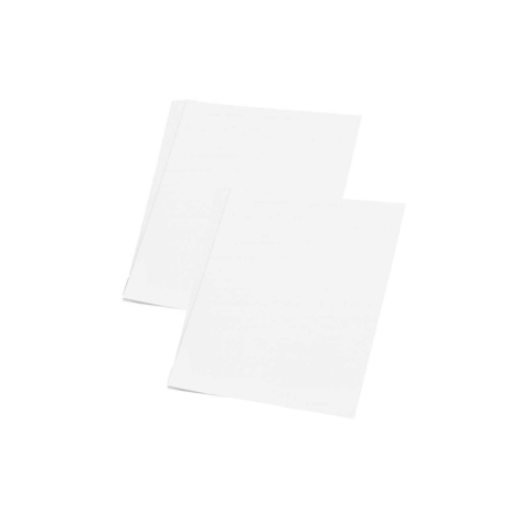 A4 hobby papier - 100x vellen - kleur wit - Knutselen met papier - Knutselpapier -