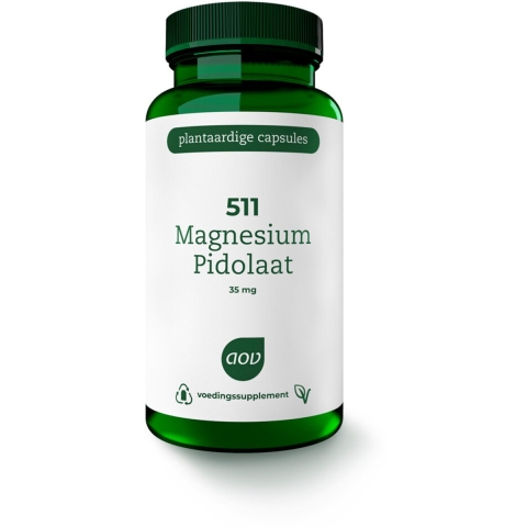 Gratis Verzending: 2x AOV 511 Magnesium Pidolaat 90 vegacapsules