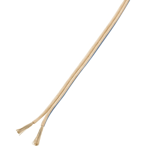 TRU COMPONENTS 1568259 Luidsprekerkabel 2 x 0.75 mm² Transparant 100 m