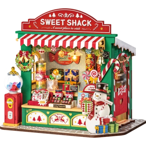 Robotime christmas candy stand DS043