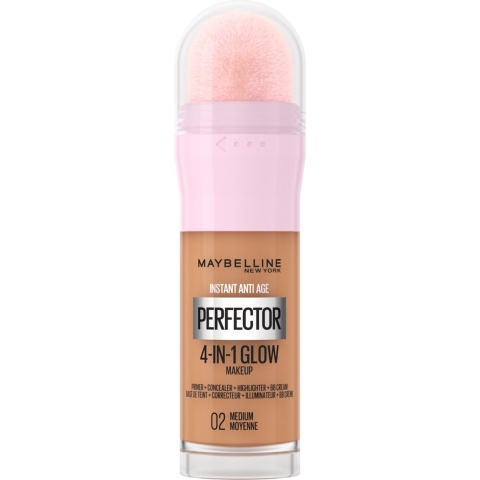 3x Maybelline Instant Anti-Age Perfector 4-in-1 Glow Concealer 02 Medium Moyen 20 ml