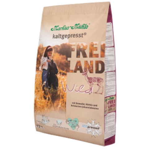 Markus-Mühle Freiland met wild (scharrelvlees) hondenvoer 2 x 12 kg