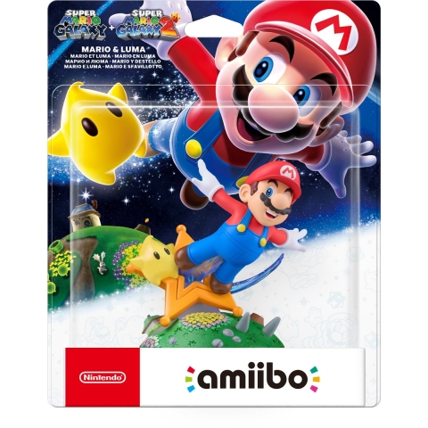 Amiibo Super Mario Galaxy 1+2 - Mario & Luma