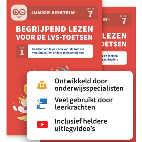 Begrijpend lezen voor de LVS-toetsen - Deel 1 en 2 (Paperback)
