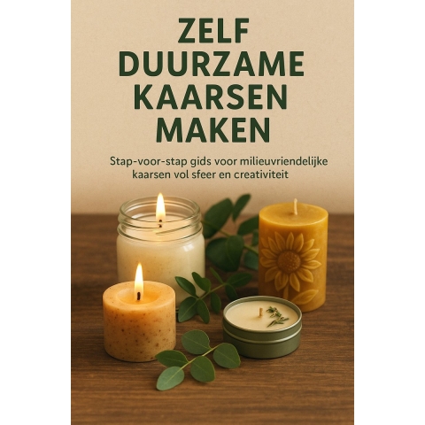 Zelf Duurzame Kaarsen Maken (Paperback)