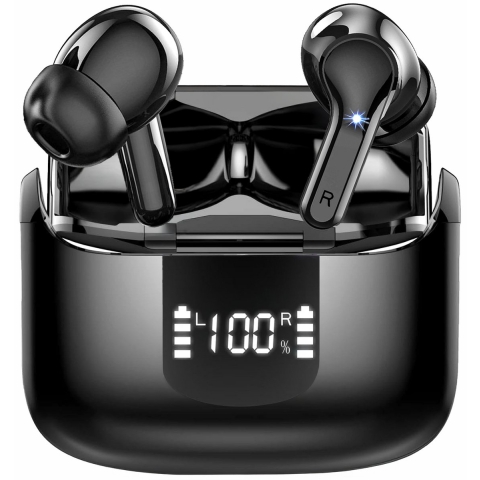 Vertrex Sounds Pro-3 - Draadloze Bluetooth Oordopjes - ANC - Zwart