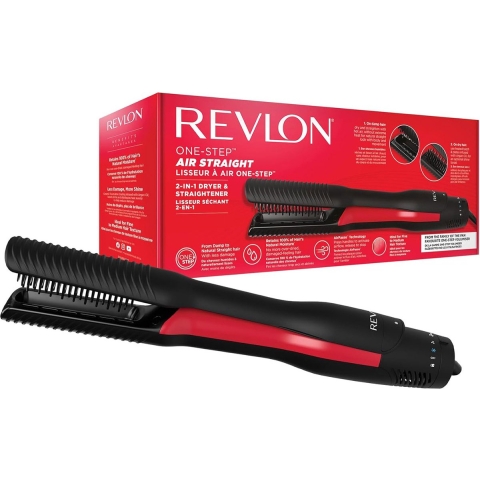 REVLON Revlon - One-Step Air Straight - Föhn en stijltang- 2 in 1