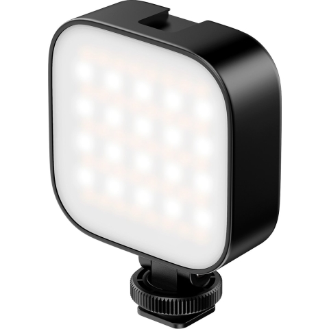 Ulanzi U60 RGB Videolamp compact kantelbaar met klem - Wit