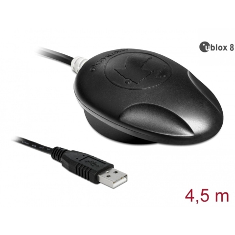 Navilock NL-8012U GPS-ontvanger Zwart 1 stuk(s)