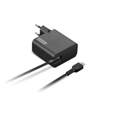 Lenovo 65W USB-C Wall Adaptor-EU Pin Laptop netvoeding 65 W 20 V
