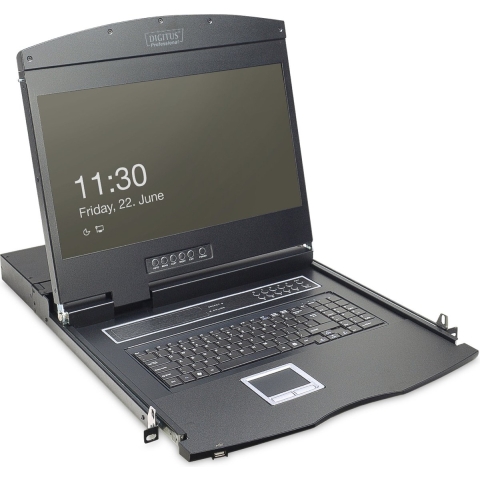 Digitus DS-72211-3GE KVM-console VGA 1366 x 768 Pixel